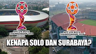 Alasan Solo dan Surabaya Jadi Tuan Rumah Piala AFF U16 dan U19 [upl. by Ahkos988]