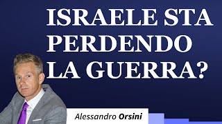 Israele sta perdendo la guerra [upl. by Antipus]