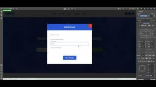 Webflow  How to edit Contact popup  JobifyCMS Template [upl. by Jacoby]