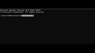 scan windows 11 cmd [upl. by Avraham494]