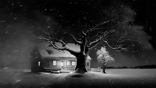 The Ultimate Winter Escape Cozy Cabin Snowstorm amp Whispering Wind Sounds [upl. by Burd]