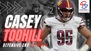 Bills Sign Defensive End Casey Toohill  Film Room [upl. by Ynafit918]