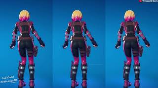 Fortnite Its Go Time Emote With Dark Gwenpool Skin Thicc 🍑😜🥵 [upl. by Suivatnod]