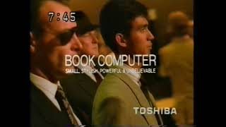 1990 東芝 ダイナブックノートパソコン CM 鈴木亜久里さん [upl. by Lightfoot]