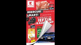 Catalog Kaufland 11 Septembrie  17 Septembrie 2024  Oferta Kaufland din 11 09 2024 [upl. by Anahpos]