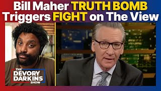 Bill Maher TRUTH BOMB Triggers HEATED Argument on The View [upl. by Etnemelc318]