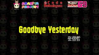 Jeff Chang  Goodbye Yesterday  Karaoke Instrumental with Lyric Pinyin by Code Rokukyuu [upl. by Norraj]