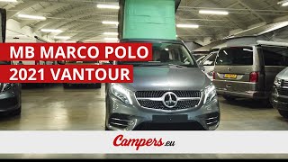 VAN TOUR 2021 Mercedes Benz Marco Polo Westfalia AMG ArtVenture [upl. by Thisbe106]