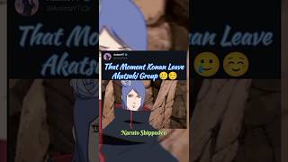 that Moment Konam Leave Akatsuki Group 🥲 naruto nagato jiraya narutoshippuden animeshorts [upl. by Conrade107]