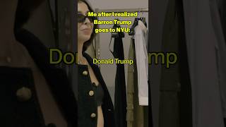 Going to NYU just to connect with Barron barrontrump newyorkuniversity trump [upl. by Joya]