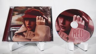 Taylor Swift  Red Taylors Version CD Unboxing [upl. by Sidalg931]