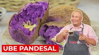 Ube Pandesal Recipe  SIMPOL  CHEF TATUNG [upl. by Asiram967]