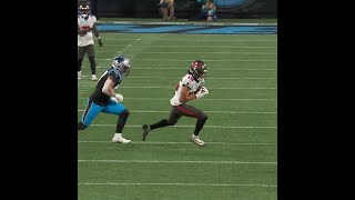 Jalen McMillan catches for a 22yard Gain vs Carolina Panthers [upl. by Egor133]