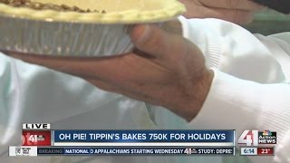 750K Pies baked for the holidays by Tippins [upl. by Einnahc507]