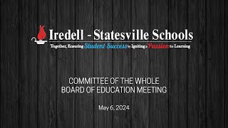 May 6 2024  Board of Education Meeting [upl. by Annabal]