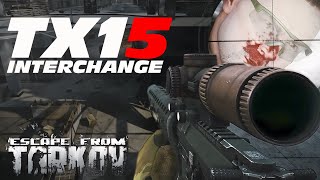 WIPING INTERCHANGE WITH A TX 15  Escape from Tarkov [upl. by Weisbart]