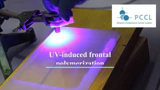 UVInduced Cationic Frontal Polymerization of Epoxy Monomers [upl. by Dominik149]