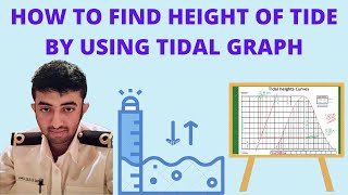 HOW TO FIND HEIGHT OF TIDE BY USING TIDAL GRAPH  MARITIME CLASS 3 [upl. by Eul262]