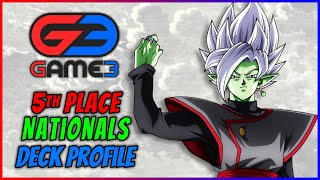 Top 8 Australian Nats  Zamasu Deck Profile  Dragon Ball Super Card Game Masters [upl. by Juley]