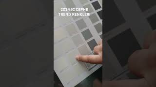 2024 iç cephe trend renkleri boya filliboya içcephe [upl. by Nnahoj]