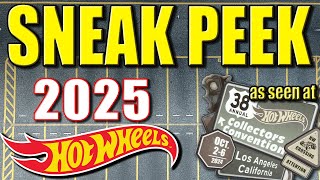 Hot Wheels 2025 Sneak Peeks Hot Wheels 38th Annual Convention [upl. by Bounds]