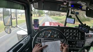 Traveling Man  Peterbilt 389 Glider POV [upl. by Irelav]