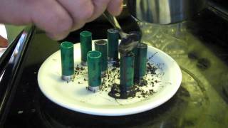 Improvised Munitions DIY Make 12 Gauge Wax Slugs [upl. by Stoddart]