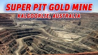 The Giant Holes Super Pit gold mine KalgoorlieAustralia Vendora [upl. by Chick]