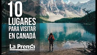 10 lugares para visitar en Canadá [upl. by Ttehr]