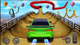 Muscle Car Stunts  Ramp Car Racing  Android Gameplay [upl. by Lletnom]