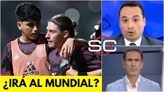 MARCELO FLORES mostró PERSONALIDAD al cobrar el PENAL vs SURINAM ¿le gustó al TATA  SportsCenter [upl. by Kester]