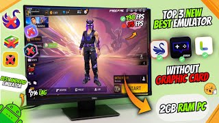 Top 3 New Emulators For Low End PC Free Fire  Best Android Emulator For PC 2024 [upl. by Kyred476]