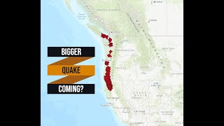 Cascadia Tremor leading to Bigger Quake Historical Occurrences of full and partial ruptures 610 [upl. by Sapphire]