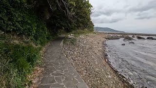 Cycling around Sado Island Niigata Pref Japan  GoPro Hero10 27K 60fpsDay1 Part23 [upl. by Arykahs]