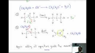 IB Chemistry HL Organic Chemistry Elimination Reactions of Halogenoalkanes E2 amp E1 mechanisms [upl. by Eiznikcm]