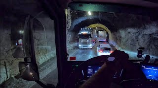 Extreme Truck Driving Norway POV 4K60 Volvo FH540 Trip to Hammerfest 16 [upl. by Elorac]