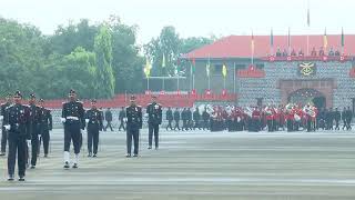 President reviews the Passing Out Parade of 145th Course of National Defence Academy at Khadakwasla [upl. by Yaner]