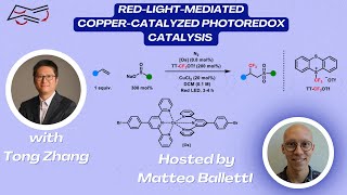 Redlightmediated Coppercatalyzed Photoredox Catalysis with Dr Tong Zhang [upl. by Amo517]