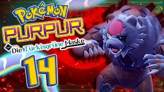 POKÉMON PURPUR 🟣 DIE TÜRKISGRÜNE MASKE 14 Ursaluna der Blutmond [upl. by Peters355]