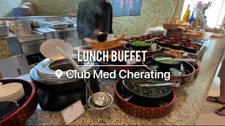 Club Med Cherating  Lunch Buffet Variety [upl. by Eldwun]