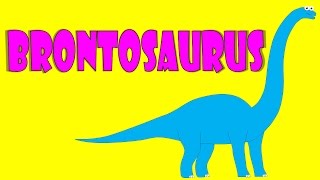 Brontosaurus for Kids  Dinosaurs for Kids Brontosaurus [upl. by Gregrory]