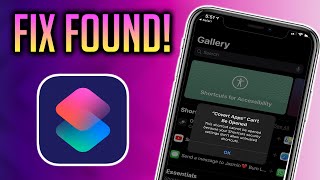 How To Fix Untrusted Shortcuts On iPhone Enable Allow Untrusted Shortcuts On iOS 13Grayed Out [upl. by Herv]