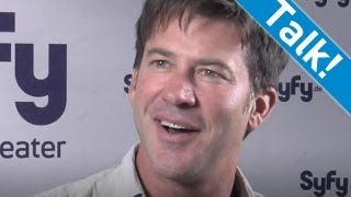 quotStargate Atlantisquot Interview  Joe Flanigan über die Existenz von Außerirdischen  Syfy [upl. by Guenna]