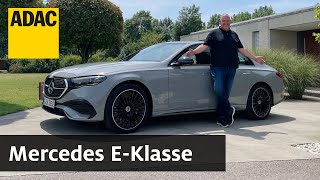 Mercedes EKlasse Was bietet die neue PremiumLimousine  ADAC [upl. by Eceerahs]