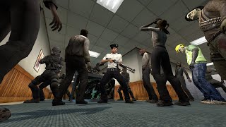 Garrys Mod NPC Wars  L4D Zombies vs L4D Humans Part 2 [upl. by Mode280]