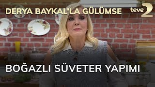 Derya Baykalla Gülümse Boğazlı Süveter Yapımı [upl. by Adnalu]