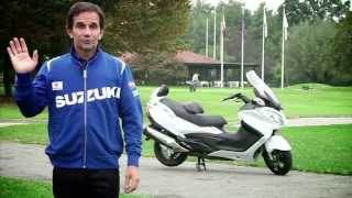 Davide Brivio presenta il quotsuoquot Burgman 650 Executive [upl. by Rhody]