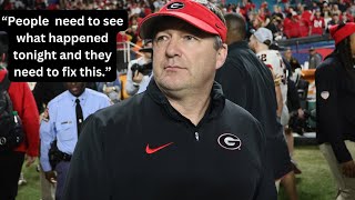 Kirby Smart sends a statement to the Playoff Committee [upl. by Macur]