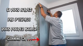 Isolation des murs par lintérieur en rénovation [upl. by Allesiram9]