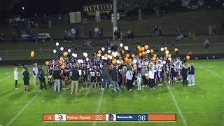 Pelican Rapids VS Barnesville Varsity Football [upl. by Yrffej809]